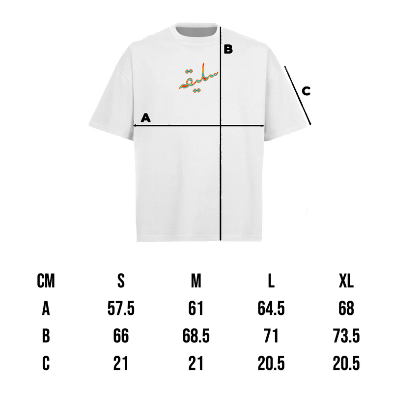 Heatmap Tee - White